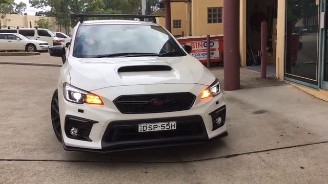 LED DRL Sequential Turn Signal Fog Bezels Light for 18-19 Subaru WRX CT AUTOPARTS смотреть онлайн