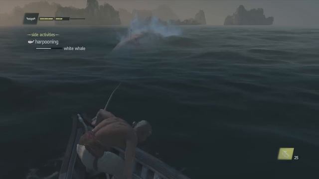 Assassin's Creed 4 Harpooning Guide: GIANT WHITE WHALE Excitement | AC4 Side Activities and Craftin смотреть онлайн