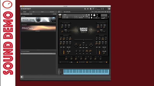 Zero-G Surface Tension Review | Cinematic Synth Collection | Kontakt 5 | SYNTH ANATOMY смотреть онлайн