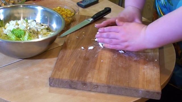Лёгкий салат с мидиями / Easy Salad With Mussels