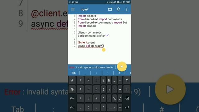 Python online bot with pydroid смотреть онлайн