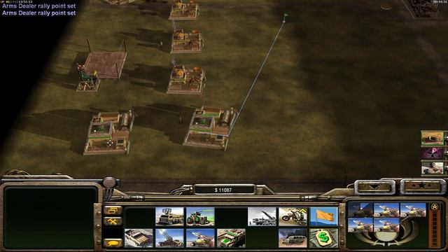 GLA INFANTRY VS 7 TANK GENERALS. (Without Superweapons)  Generals Zero Hour Mod Reveal.