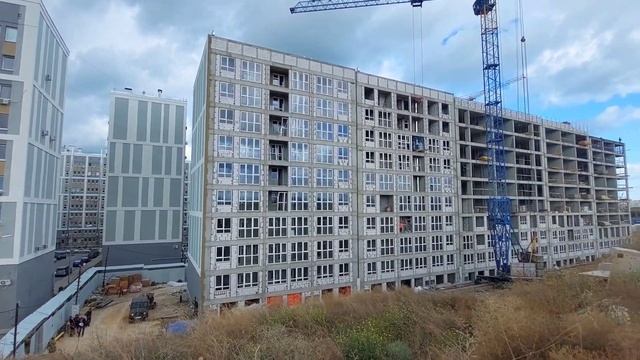 ЖК Porto Franco: ход строительства (октябрь 2023) смотреть онлайн