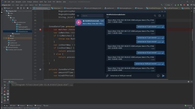 Java Telegram Bot Live Coding (Refactoring, bugs and Maven), part 5 смотреть онлайн
