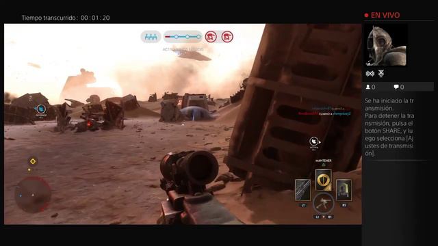 PS4 Battlefront star wars GARKLAV online gameplay смотреть онлайн