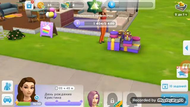 Начало жизни в игре The Sima Mobile смотреть онлайн