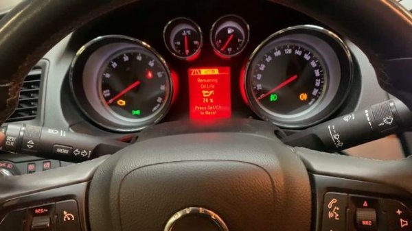 Opel Insignia service / oil reset
