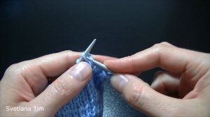 Убавление петель по краю. Как убавить петли. Вязание спицами мастер класс № 485