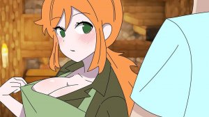 Алекс на охоте (майнкрафт аниме)