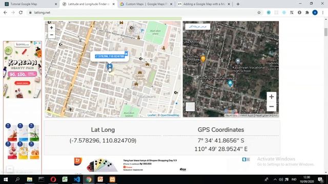 Tutorial membuat Google Map dengan Marker ke Website смотреть онлайн