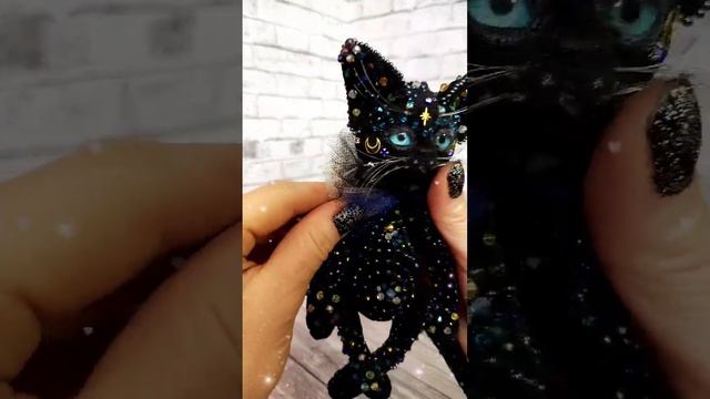 котенок Вега,18 см,бархат. авторская ручная работа смотреть онлайн