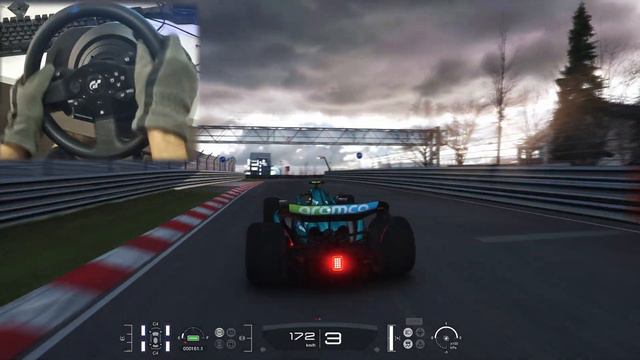 Aston Martin AMR23 F1 Car | Nurburgring Nordschleife Lap | Assetto Corsa | T300 RS GT | 2K 60 FPS смотреть онлайн