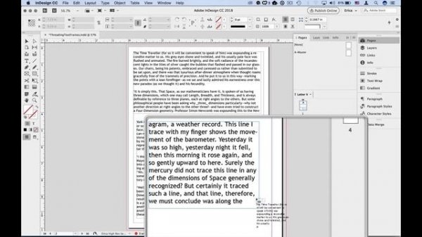 InDesign How-To: Link Text Frames Together (Video Tutorial)
