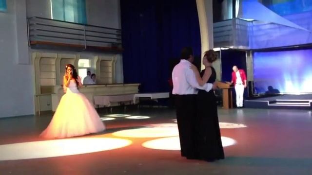 Подарок родителям на свадьбе Песня от невесты Новожиловой Анны смотреть онлайн