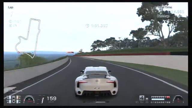 Gran Turismo 6 Toyota FT 1 Concept Gameplay @ Mo смотреть онлайн