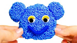 Мишки из Шарикового Пластилина Учим Цвета с игрушками Маша и Медведь Щенячий Патруль Герои в Масках