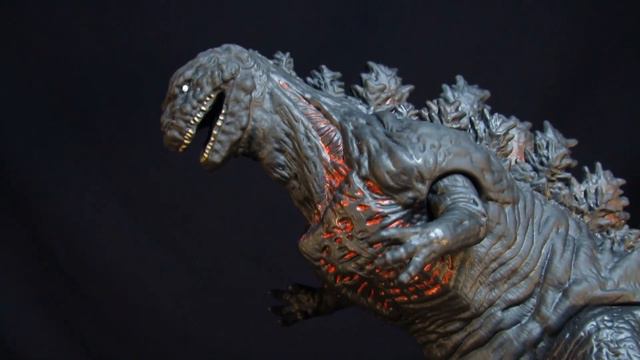 BANDAI MOVIE MONSTER SERIES GODZILLA 2016 - SHIN GOJIRA VINYL FIGURE REVIEW смотреть онлайн