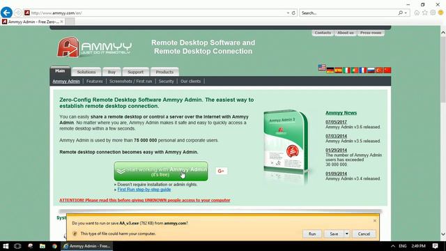 How To Get Remote Assistance Through Ammyy Admin