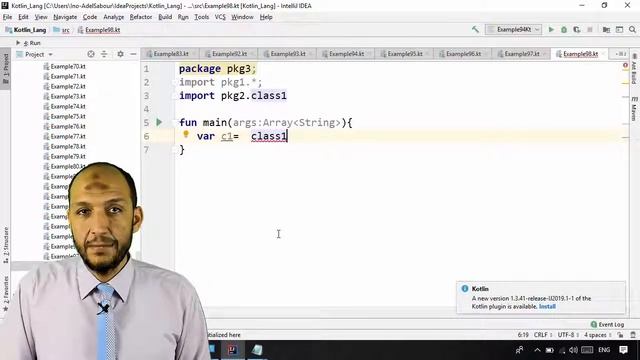 81 Android Kotlin OOP Package package and import keywords смотреть онлайн