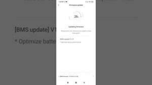 Ninebot ES2 Electric Scooter BMS firmware update from v1.4.6 to v1.4.9