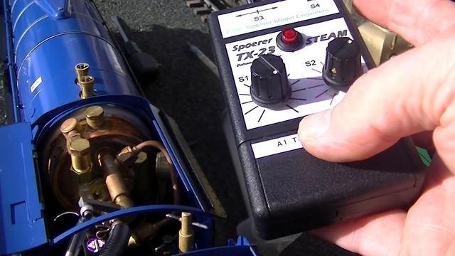 Video 66. Live Steam Gauge 1 Accucraft Tornado with radio Control смотреть онлайн
