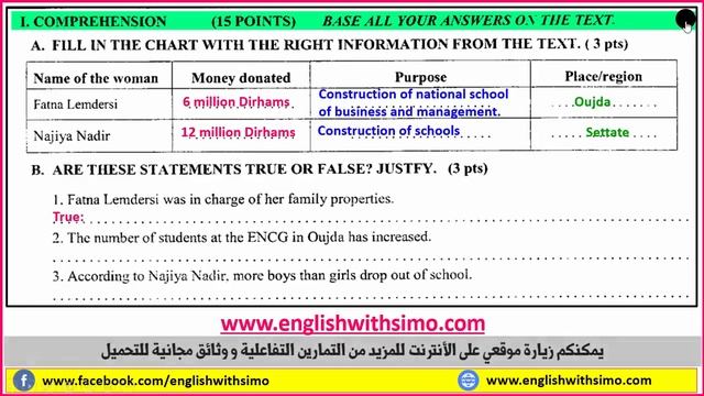 تصحيح النص و أسئلة الفهم (الإمتحان الوطني 2019) مسلك العلوم | الإنجليزية مع السيمو смотреть онлайн