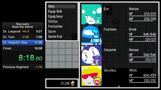 Rxcovery - Beat the Game Speedrun (14:57.49) смотреть онлайн