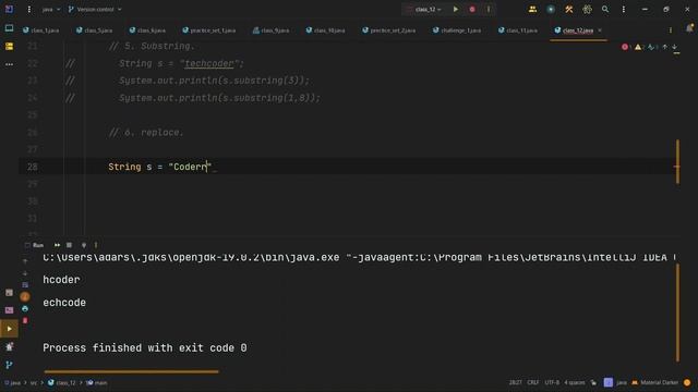 Java tutorial for beginners | String Methods in Java | java full course смотреть онлайн