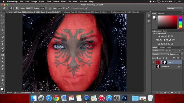 How to use displacement map Photoshop смотреть онлайн