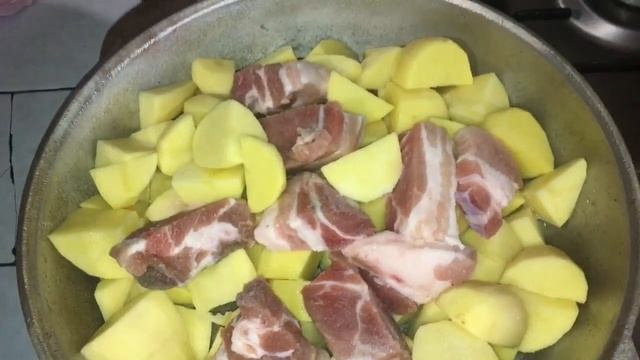 Супер Жаркое из свининых рёбрышек