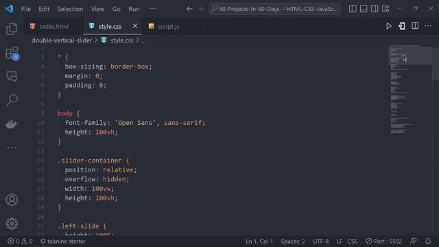 Double Vertical Slider using Html Css and Javascritp смотреть онлайн