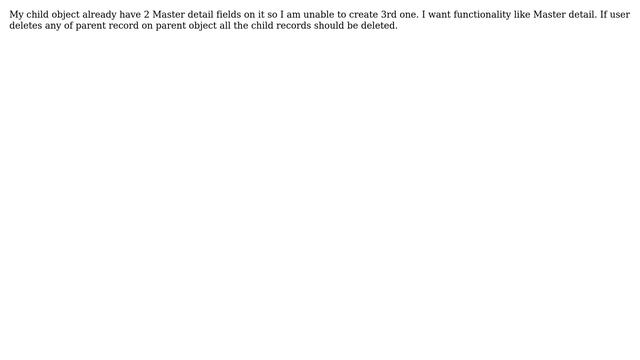 Salesforce: How to delete child records in Lookup relation on deletion of parent record? смотреть онлайн