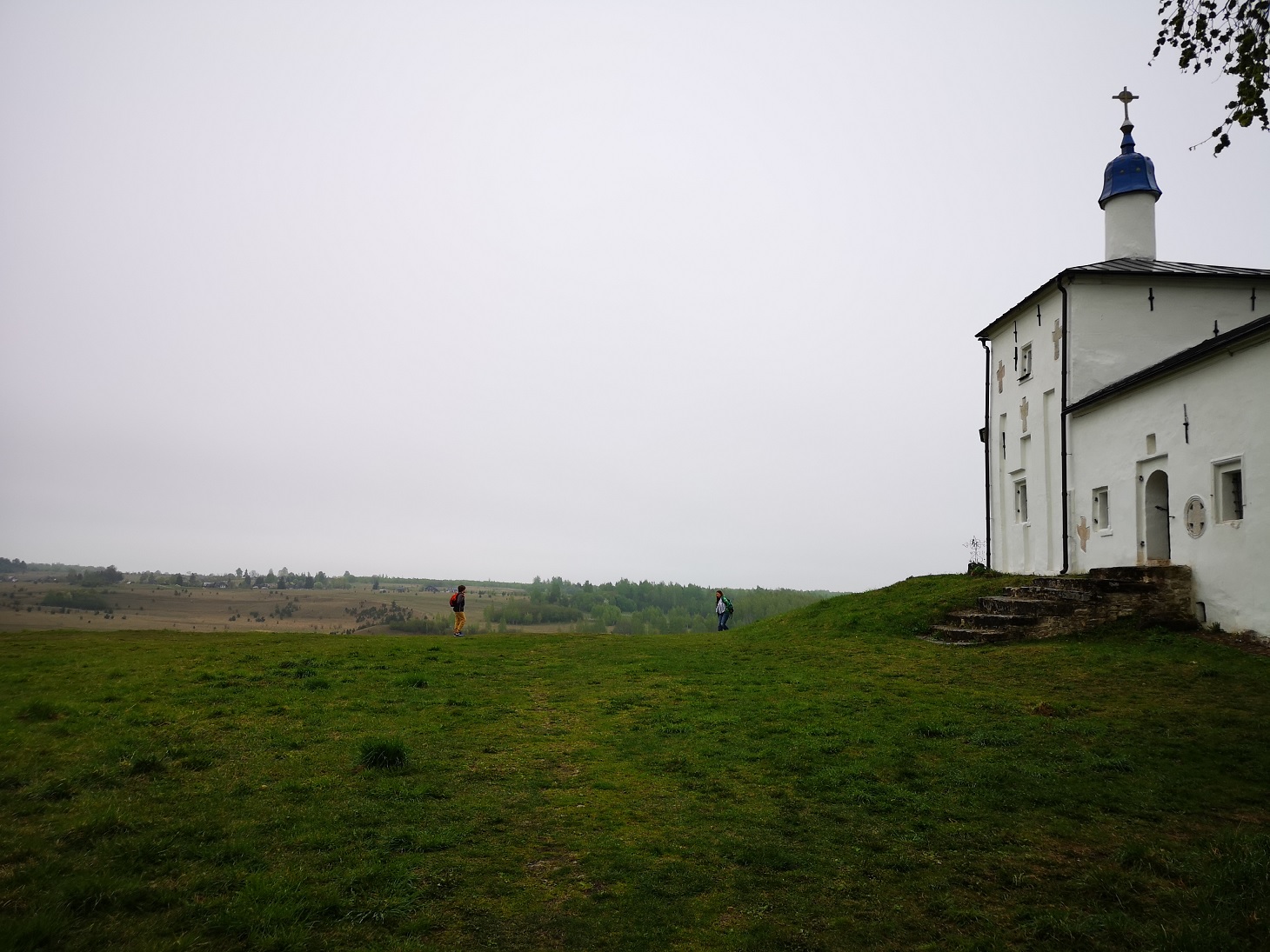 Церковь Николая Чудотворца на Труворовом городище город Изборск