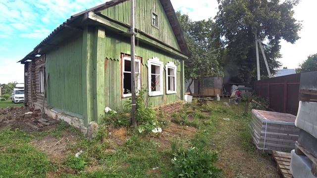 НОВЫЙ ДОМ!!! Серия 8/100. Разбираю пристройки. смотреть онлайн