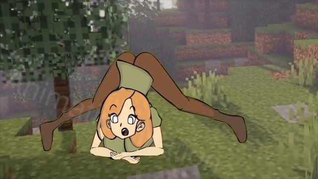 Season 1 - Steve i'm stuck // Alex and Steve (Minecraft Anime) смотреть онлайн