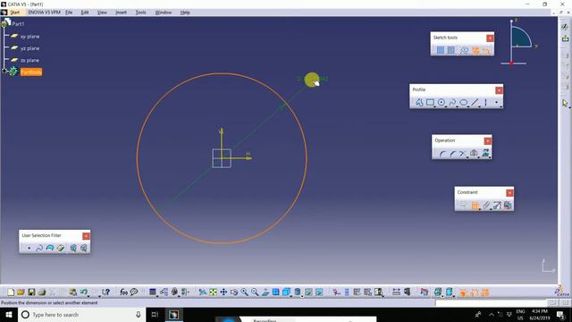 CATIA IN Setting Units ,tools,options,General ,Parameters and Measures Tutorial 12 смотреть онлайн