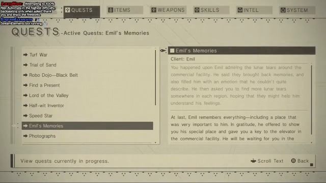[NieR: Automata] Emil's Memories Skip смотреть онлайн
