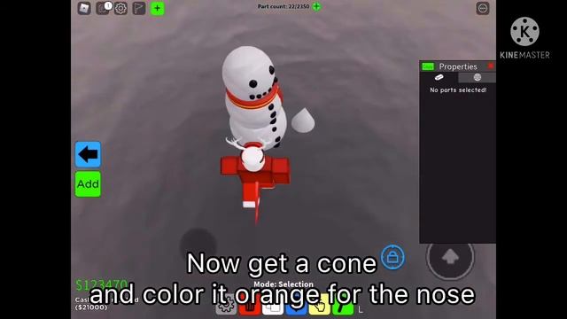 Obby creator: how to make a good snowman смотреть онлайн