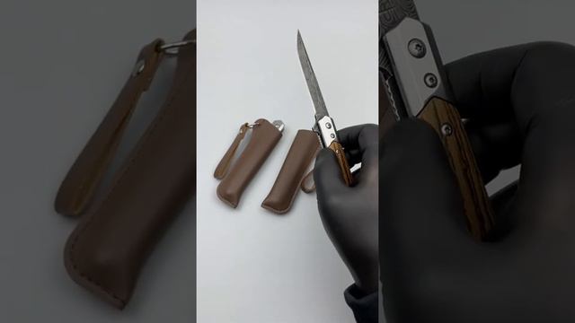 Складной нож с рисунком дамасской стали смотреть онлайн