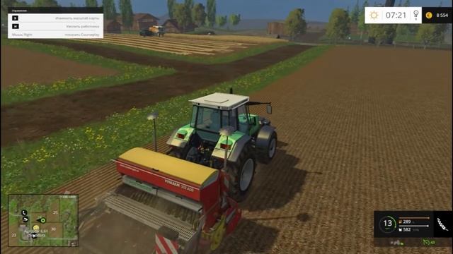 Farming simulator 2015 [Уборка урожая] #1 смотреть онлайн