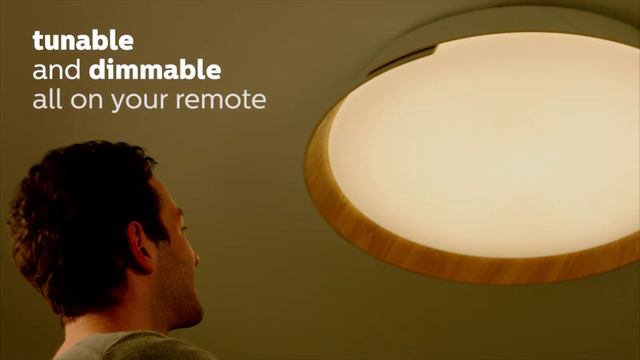 Philips Embrace Series Big LED Ceiling Light смотреть онлайн