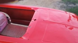 детский электоро автомобиль из гироскутера  и москвича.видео о постройки ЭлМо 3 часть. внешка.