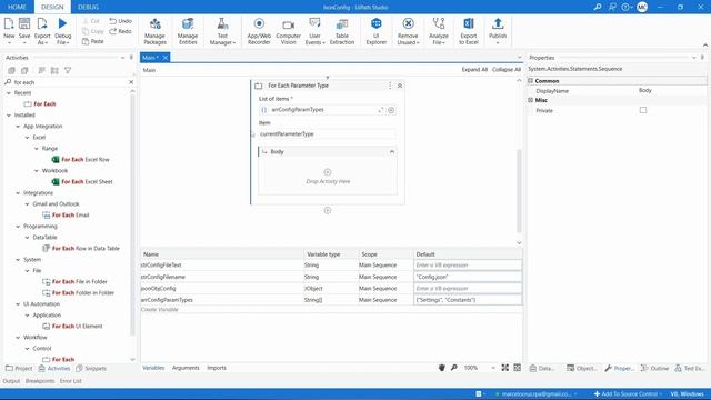 JSON as Configuration File in UiPath (Tutorial) смотреть онлайн