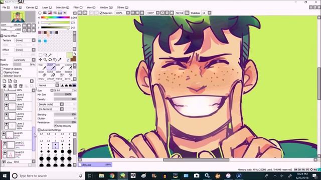 Deku | My Hero Academia Speedpaint смотреть онлайн