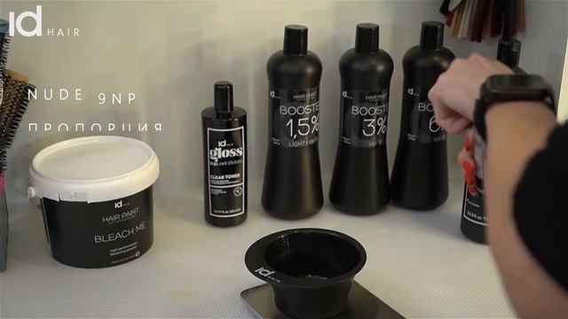 Техника airtouch на натуральных волосах с помощью датского бренда IdHair смотреть онлайн