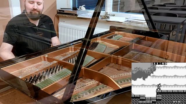 BATTLE OF THE HOLY - CASTLEVANIA ADVENTURE GAME BOY - PIANO смотреть онлайн