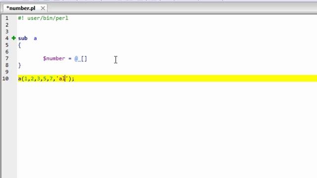 درس 26 sub arguments في perl смотреть онлайн