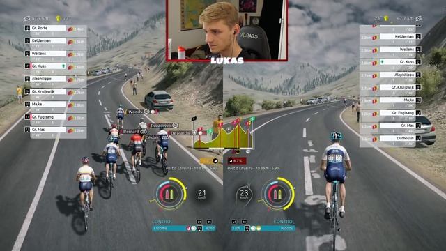 FROOME IMPOSSIBLE CHALLENGE?? - Co Op My Tour #2: Tour de France 2021 PS4 (PS5 Gameplay Co Op) смотреть онлайн