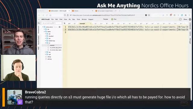 AWS Nordics Office Hours - Amazon Athena - A query engine for all your data on S3 смотреть онлайн