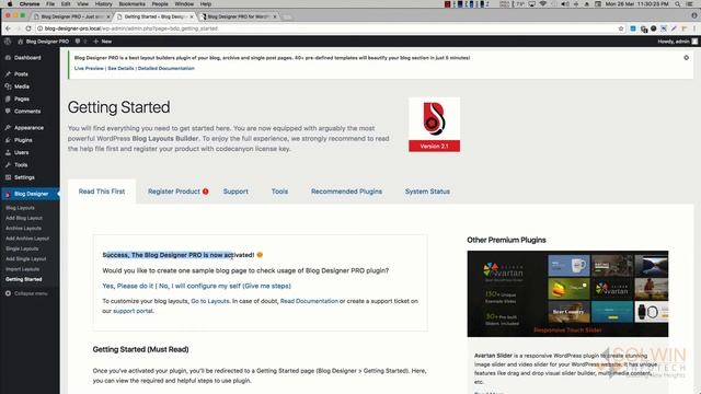 Blog Designer Pro Installation & Demo | WordPress Blog Design Plugin смотреть онлайн